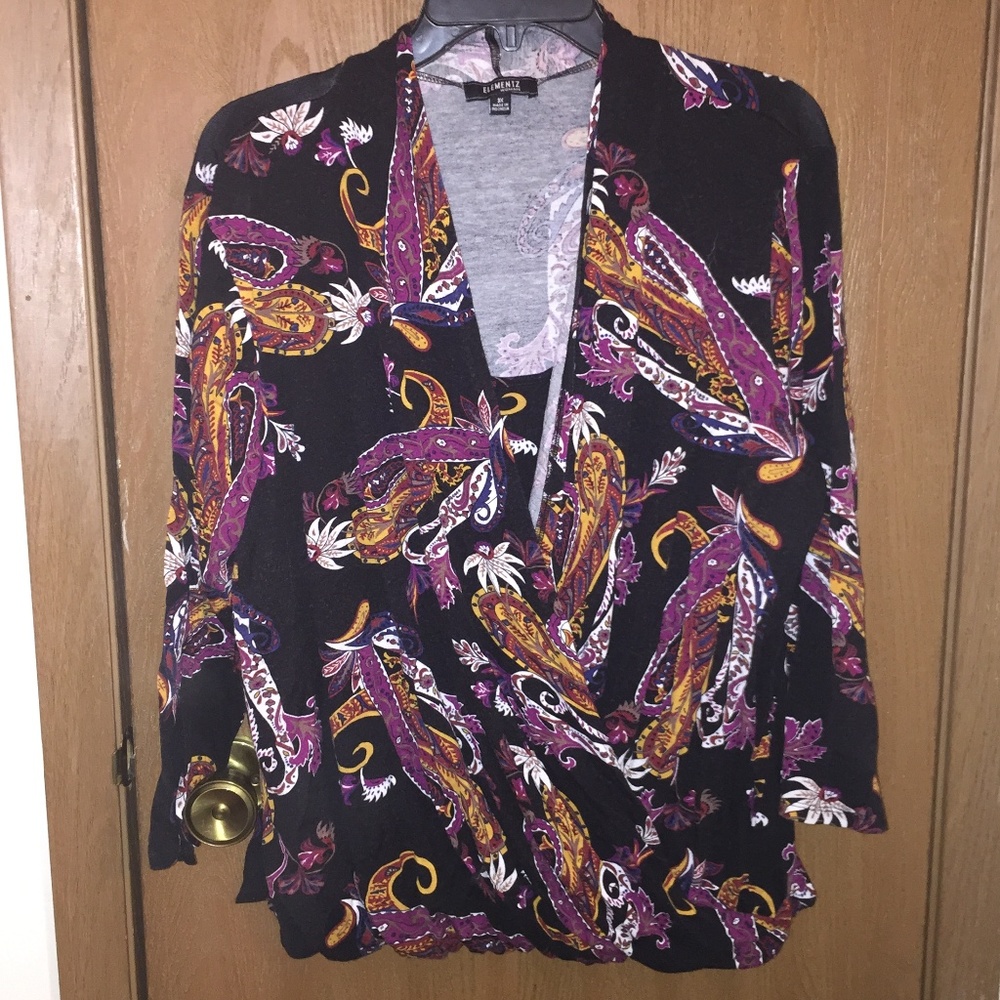 Elementz paisley top